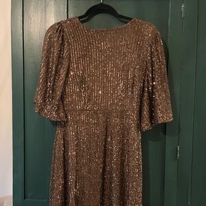 Metallic Old Navy dress